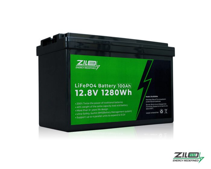 12V Cube LiFePO4 Battery - Image 2