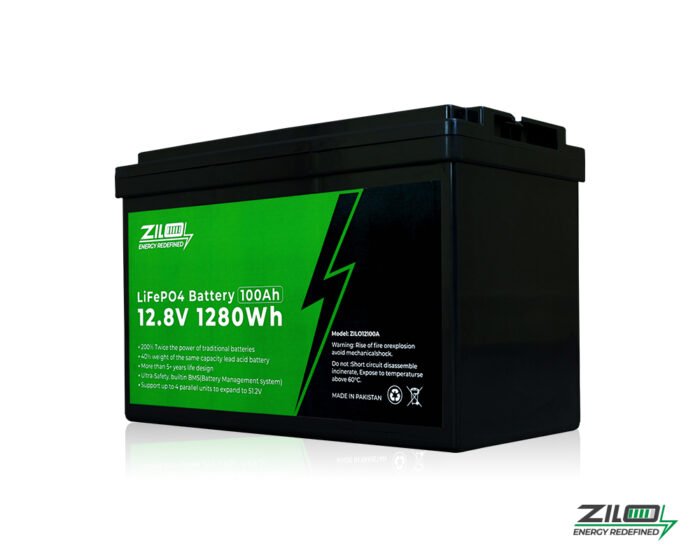 12V Cube LiFePO4 Battery - Image 3